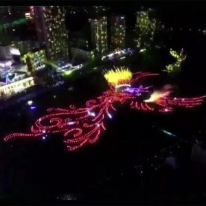 Phoenix Culture Theme Music Water Dancing Fountain Show