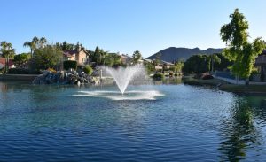 What's the advantages of floating fountains?